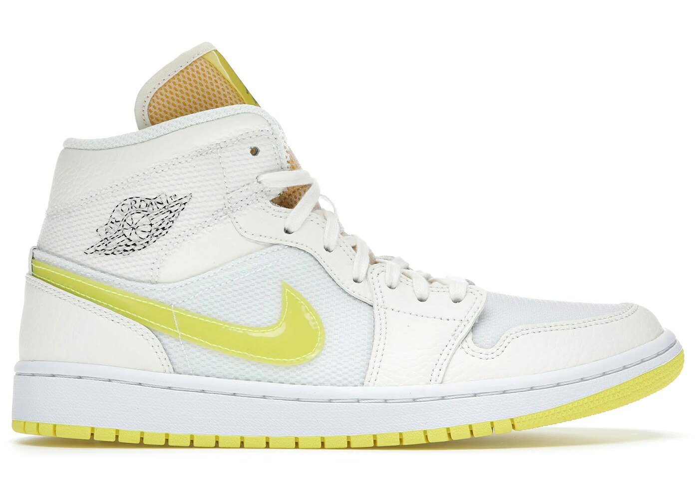 ナイキ ジョーダン ミッド 黄色 イエロー WOMEN'S スニーカー レディース JORDAN 1 MID SE VOLTAGE YELLOW (WOMEN'S) / SAIL LIGHT VOLTAGE YELLOW II
