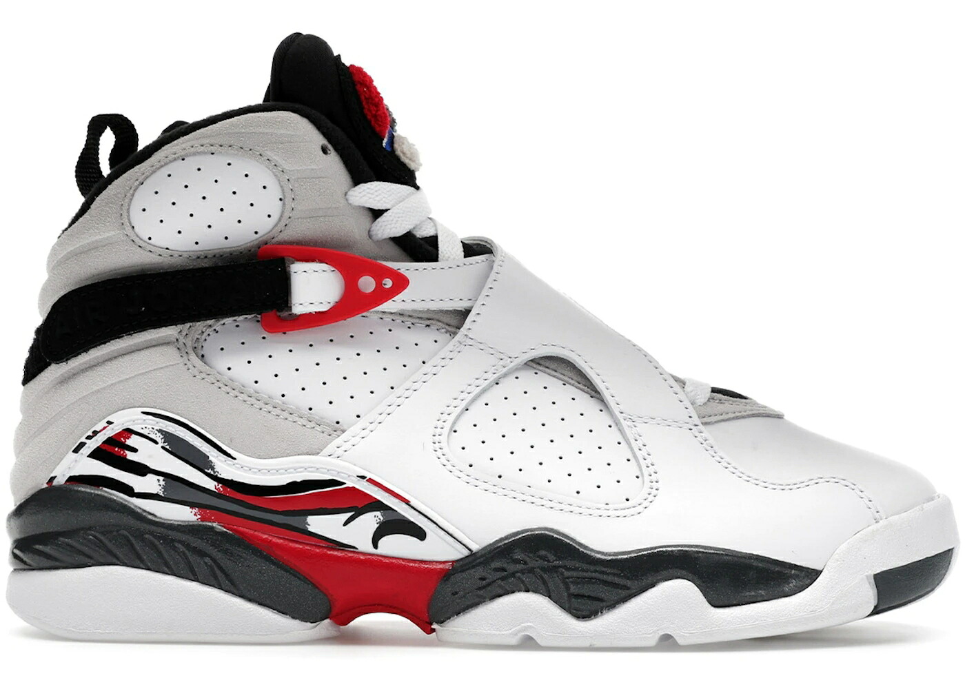 ナイキ ジョーダン 白色 ホワイト 赤 レッド 黒色 ブラック ジュニア キッズ JORDAN 8 RETRO WHITE TRUE RED (2025) (GS) / WHITE BLACK TRUE RED ベビー マタニティ スニーカー｜スニケス 27,365円