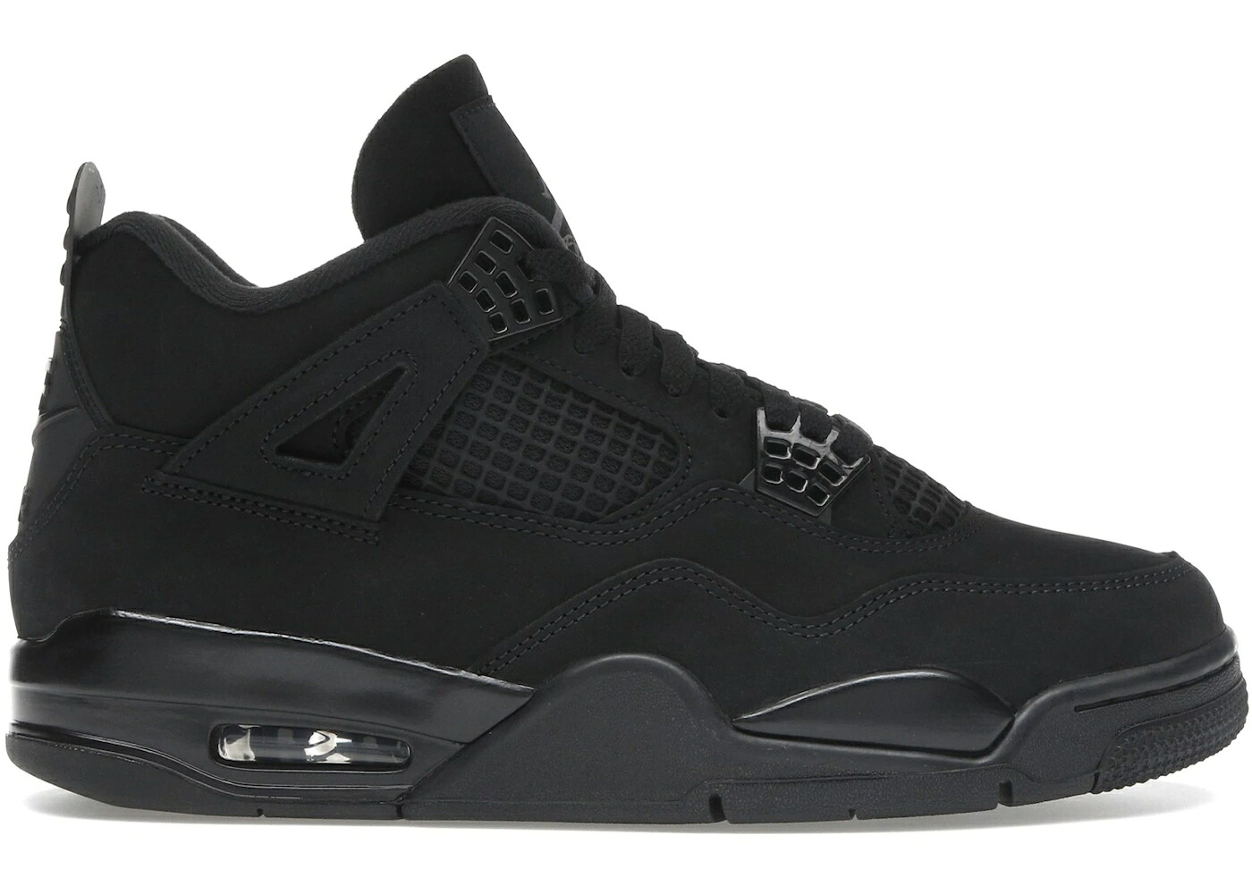 ナイキ ジョーダン 黒いこと 黒いこと スニーカー メンズ JORDAN 4 RETRO BLACK CAT (2025) / BLACK BLACK LIGHT GRAPHITE