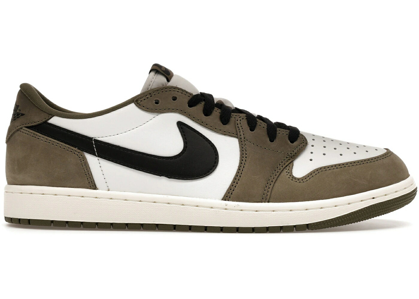 ナイキ ジョーダン オリーブ 黒色 ブラック 白色 ホワイト スニーカー メンズ JORDAN 1 RETRO LOW OG MEDIUM OLIVE / MEDIUM OLIVE BLACK SUMMIT WHITE
