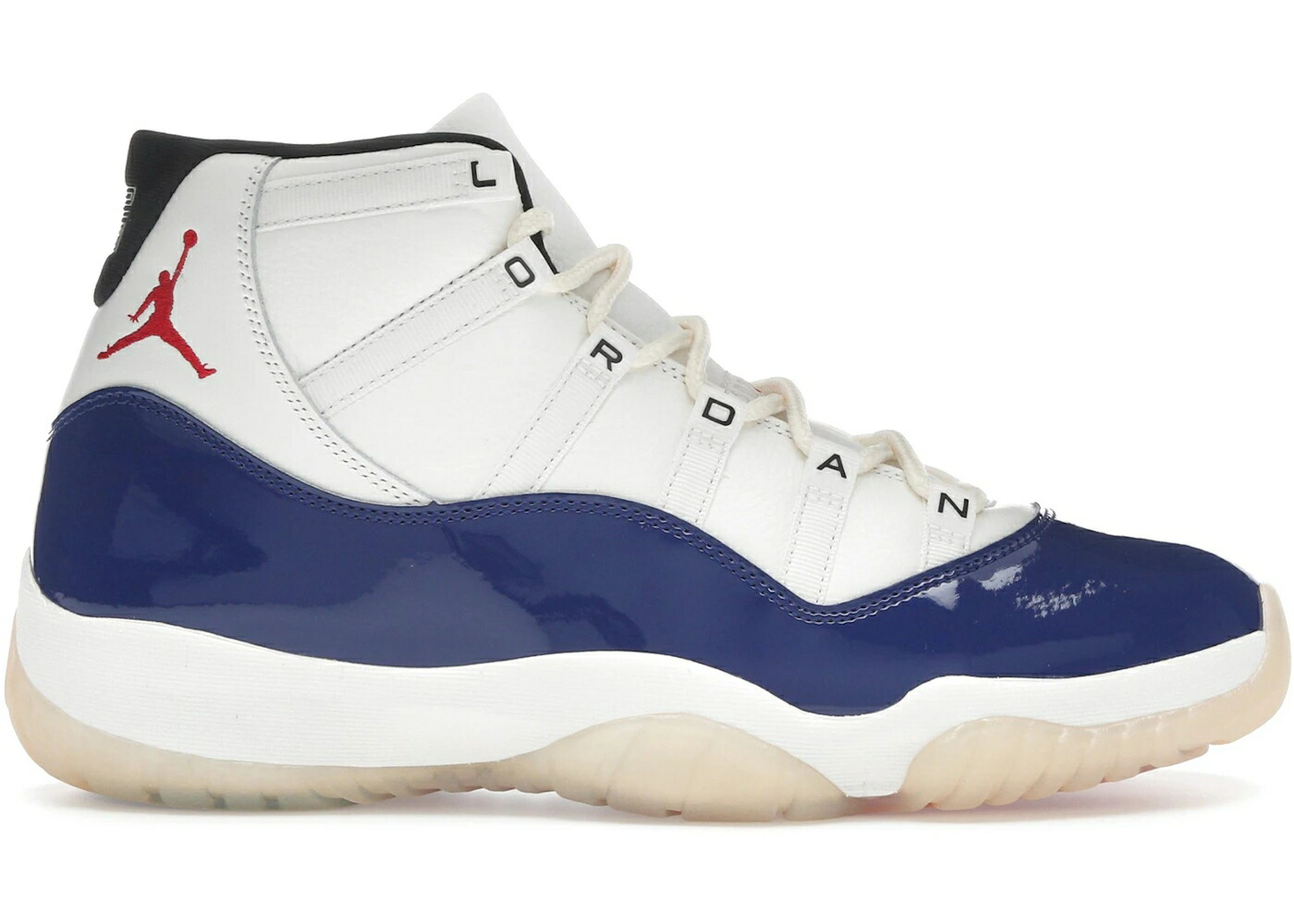 ナイキ ジョーダン ディープ 青色 ブルー ファイア 赤 レッド スニーカー メンズ JORDAN 11 RETRO RARE AIR / DEEP ROYAL BLUE FIRE RED SAIL