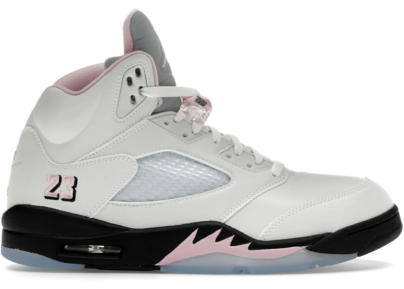 ナイキ ジョーダン サクラ色 白いこと 白いこと 黒いこと 黒いこと スニーカー メンズ JORDAN 5 RETRO MEDIUM SOFT PINK / WHITE MEDIUM SOFT PINK BLACK