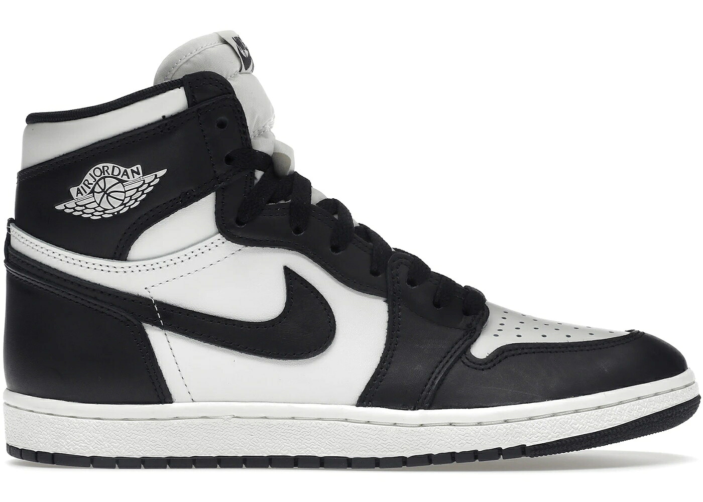 ナイキ ジョーダン ご機嫌 黒いこと 黒いこと 白いこと 白いこと \u002785 スニーカー メンズ JORDAN 1 RETRO HIGH BLACK WHITE (2023) / BLACK SUMMIT WHITE