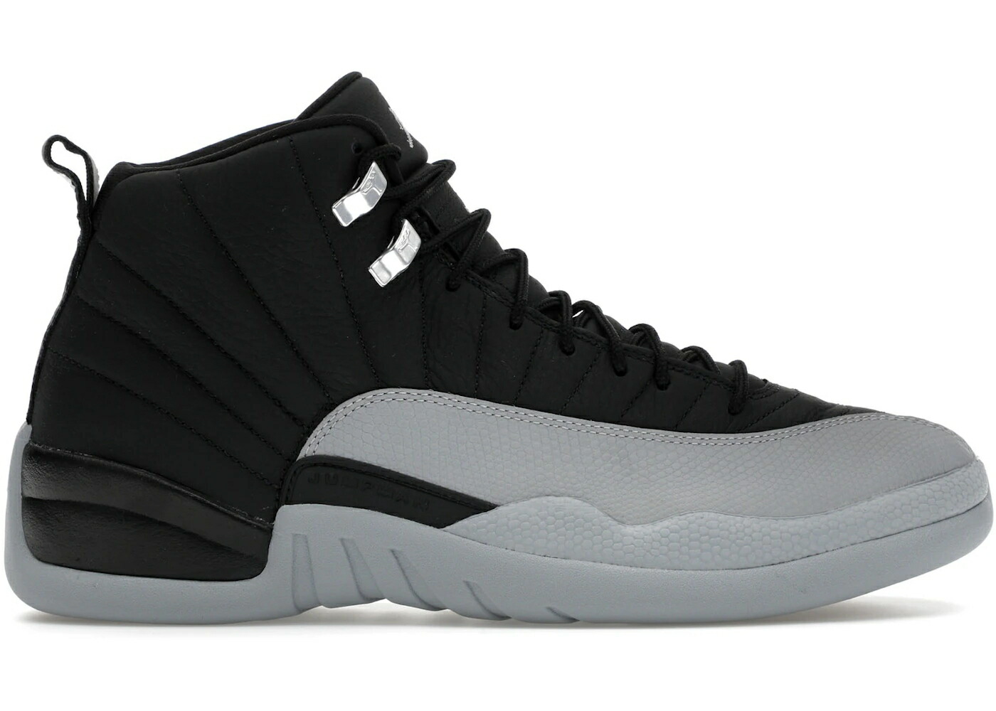 ナイキ ジョーダン 黒いこと 黒いこと 薄墨色 薄墨色 白いこと 白いこと スニーカー メンズ JORDAN 12 RETRO BARONS / BLACK WOLF GREY WHITE