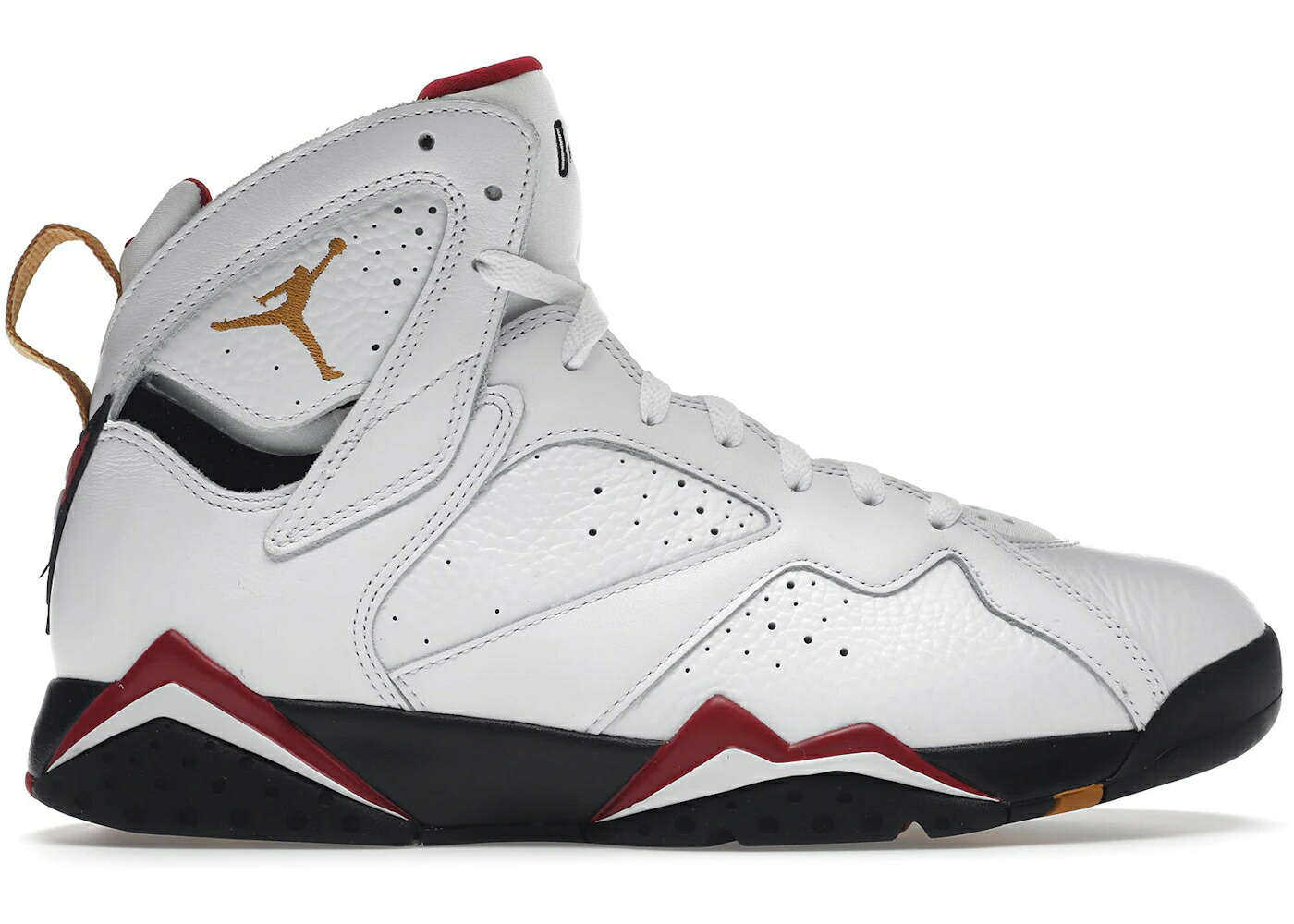 ナイキ ジョーダン カーディナル 白色 ホワイト 黒色 ブラック 赤 レッド スニーカー メンズ JORDAN 7 RETRO CARDINAL (2022) / WHITE BLACK CARDINAL RED CHUTNEY