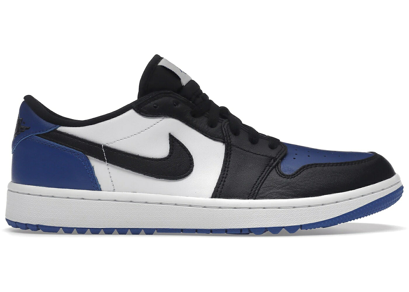 ナイキ ジョーダン ゴルフ 白いこと 白いこと 黒いこと 黒いこと スニーカー メンズ JORDAN 1 RETRO LOW GOLF ROYAL TOE / WHITE BLACK SPORT ROYAL