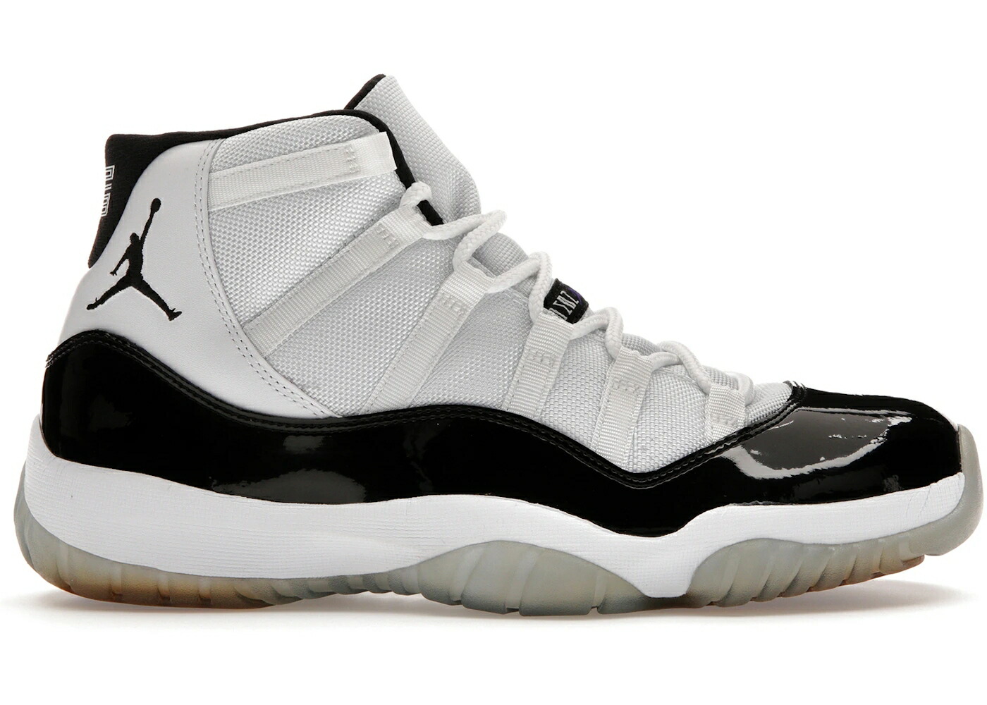 ナイキ ジョーダン 調和 コン吊りひも 白いこと 白いこと 黒いこと 黒いこと スニーカー メンズ JORDAN 11 RETRO CONCORD (2011) / WHITE BLACK DARK CONCORD