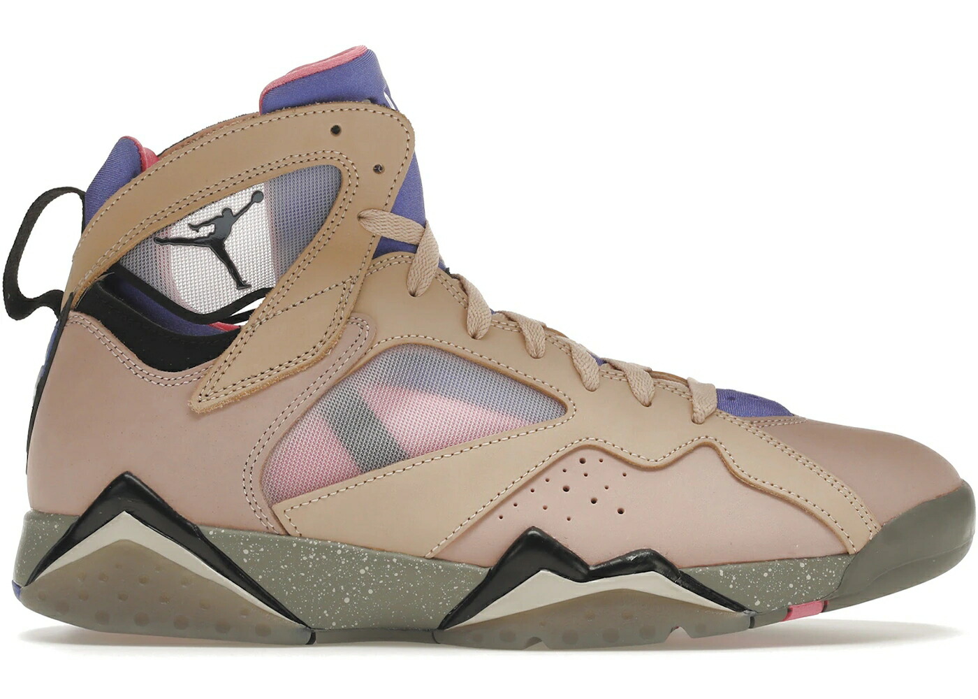ナイキ ジョーダン 黒色 ブラック スニーカー メンズ JORDAN 7 RETRO SE SAPPHIRE / SHIMMER BLACK SAPPHIRE