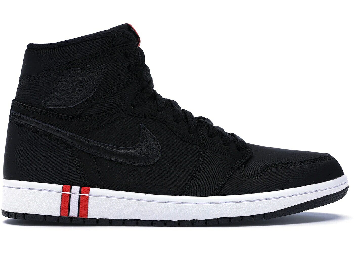 ナイキ ジョーダン ご機嫌 黒いこと 黒いこと 白いこと 白いこと 赤 赤いこと スニーカー メンズ JORDAN 1 RETRO HIGH PARIS SAINT GERMAIN / BLACK BLACK WHITE CHALLENGE RED