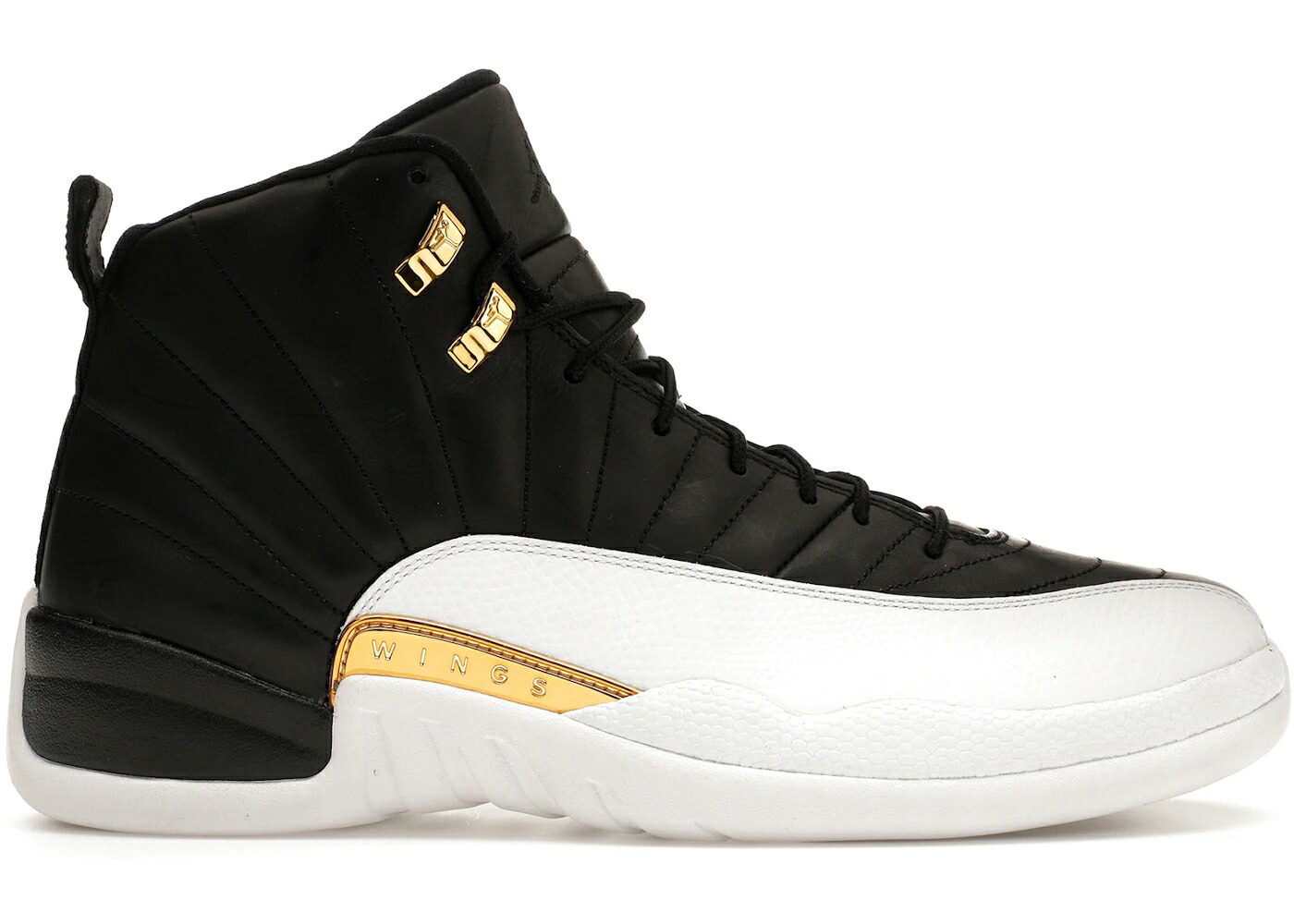 ナイキ ジョーダン 黒いこと 黒いこと ゴールド 白いこと 白いこと スニーカー メンズ JORDAN 12 RETRO WINGS / BLACK METALLIC GOLD WHITE メンズ靴-スニーカー