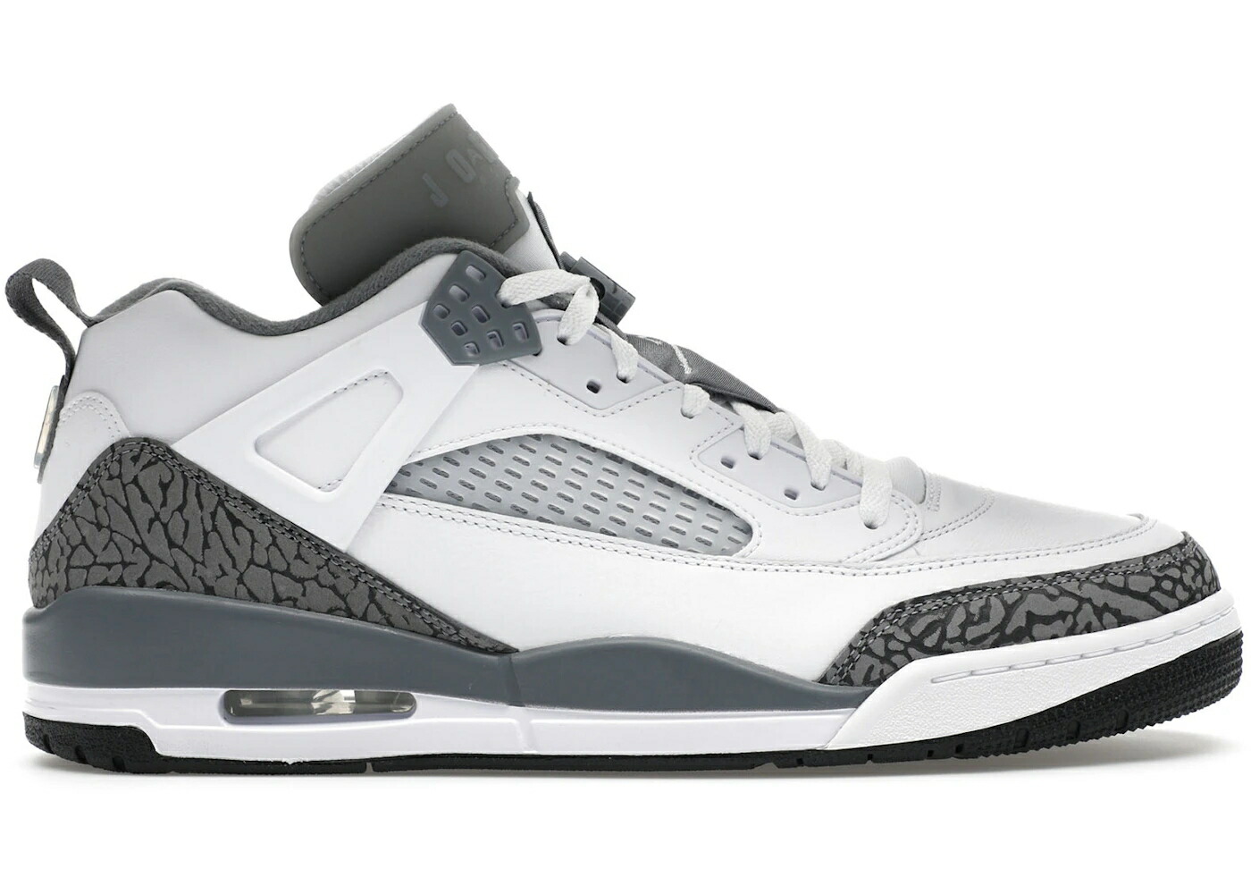 ナイキ ジョーダン クール 灰色 グレー 白色 ホワイト スニーカー メンズ JORDAN SPIZIKE LOW COOL GREY ANTHRACITE / WHITE COOL GREY ANTHRACITE WOLF