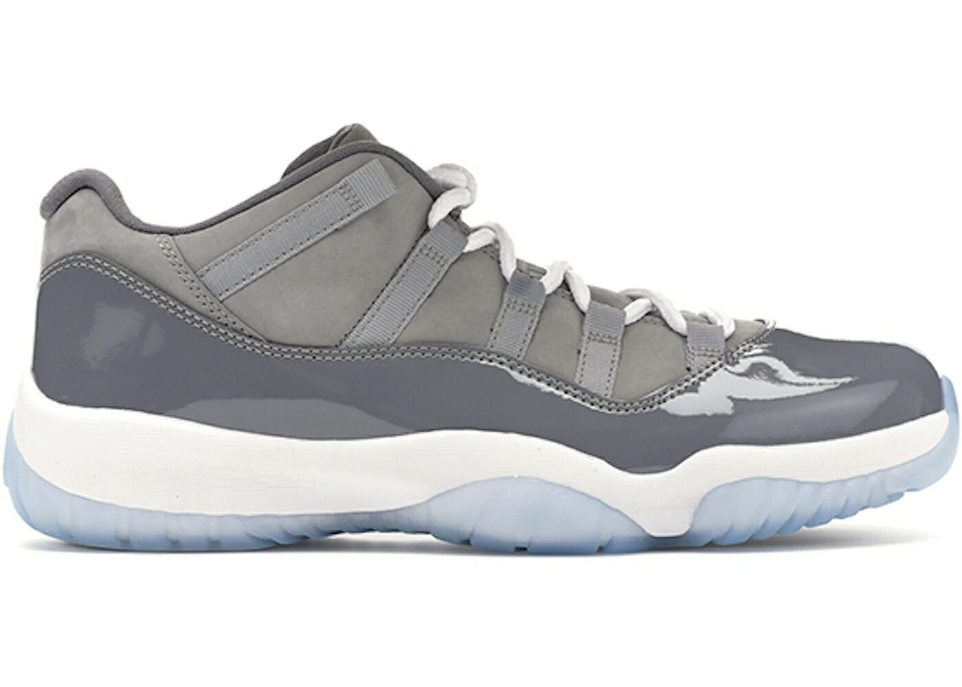 ナイキ ジョーダン 冷やりとした 薄墨色 薄墨色 白いこと 白いこと スニーカー メンズ JORDAN 11 RETRO LOW COOL GREY / MEDIUM GREY WHITE GUNSMOKE