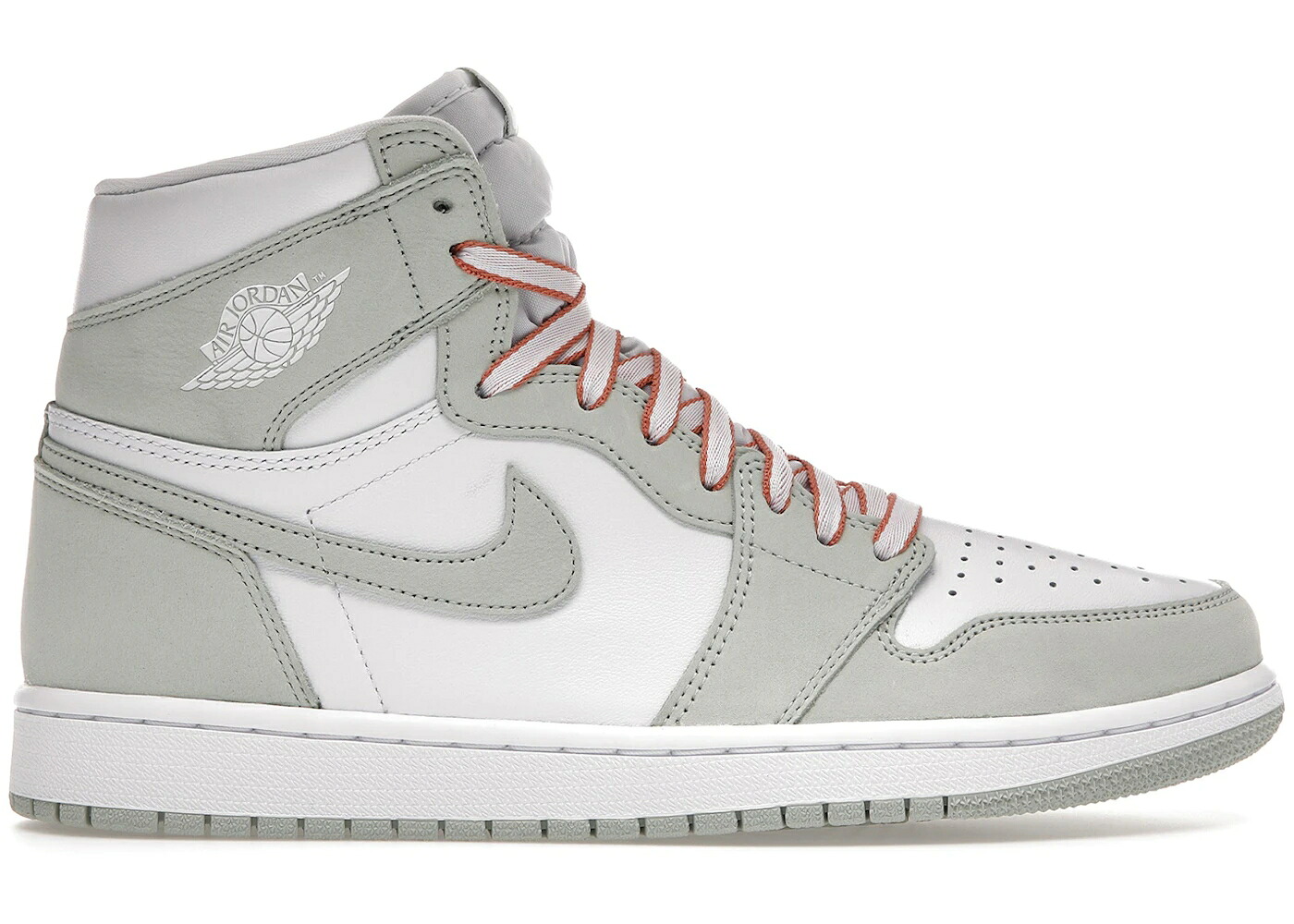 ナイキ ジョーダン 御機嫌 橙 オレンジ色 白いこと 白いこと WOMEN\u0027S スニーカー レディース JORDAN 1 RETRO HIGH OG SEAFOAM (WOMEN\u0027S) / SEAFOAM HEALING ORANGE WHITE
