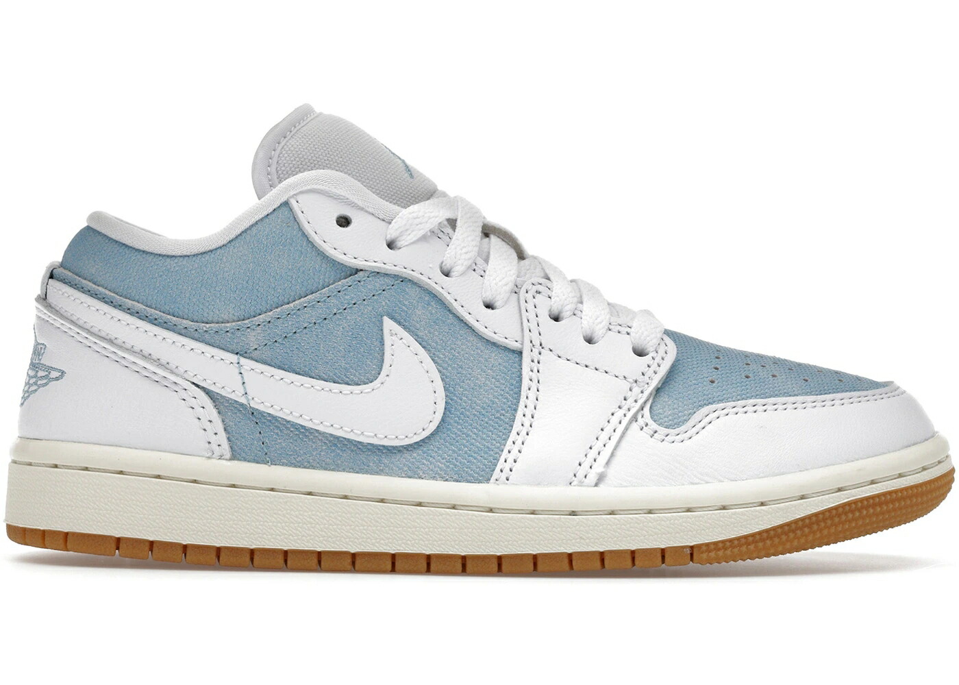 ナイキ ジョーダン デニム 青色 ブルー 茶色 ブラウン WOMEN スニーカー レディース JORDAN 1 LOW SE DENIM WORN BLUE (WOMEN) / WORN BLUE GUM LIGHT BROWN SAIL