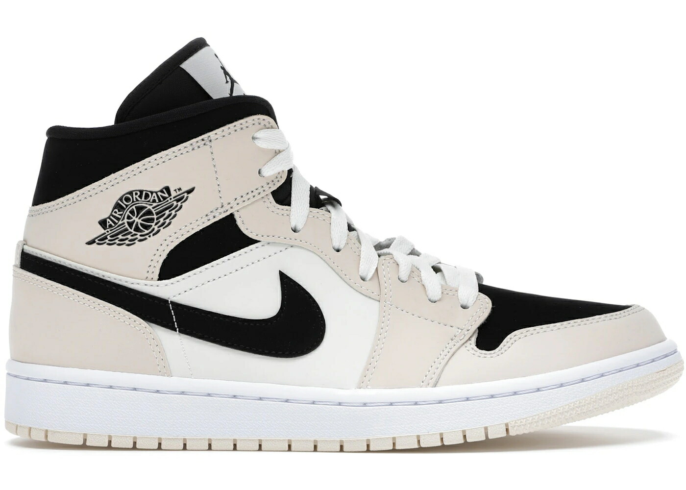 ナイキ ジョーダン ミッド 橙 オレンジ 黒色 ブラック 白色 ホワイト WOMEN スニーカー レディース JORDAN 1 MID BARELY ORANGE (WOMEN) / BARELY ORANGE BLACK WHITE