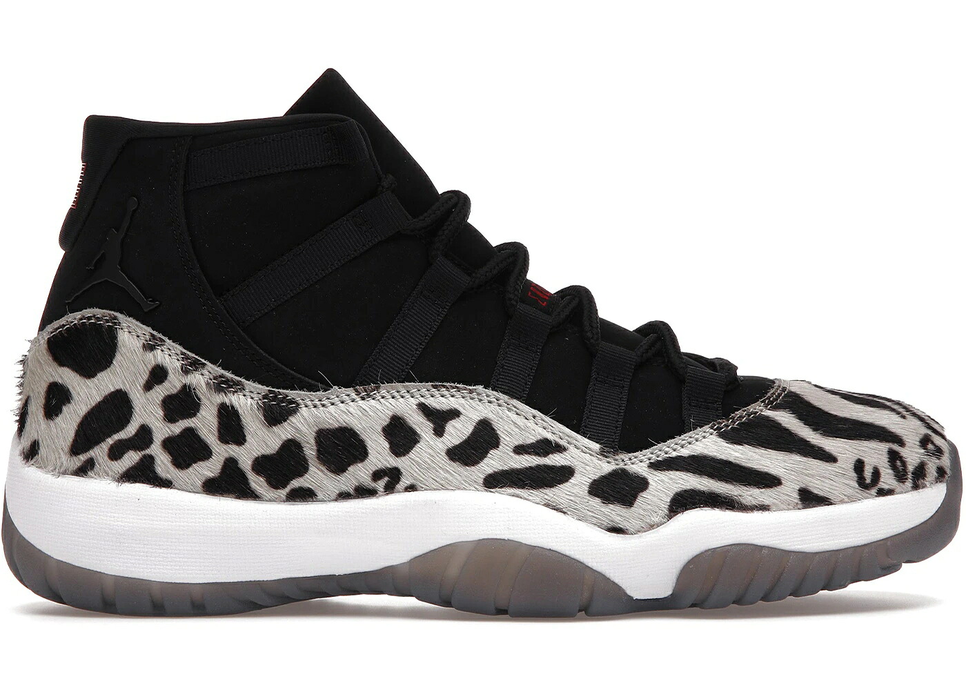 ナイキ ジョーダン インスティンクト 黒色 ブラック 赤 レッド 白色 ホワイト WOMEN'S スニーカー レディース JORDAN 11 RETRO ANIMAL INSTINCT (WOMEN'S) / BLACK RED SAIL WHITE|スニケス