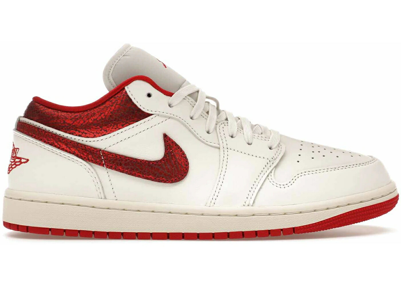 ナイキ ジョーダン 赤 レッド チーム WOMEN スニーカー レディース JORDAN 1 LOW RUBY (WOMEN) / SAIL VARSITY RED TEAM RED