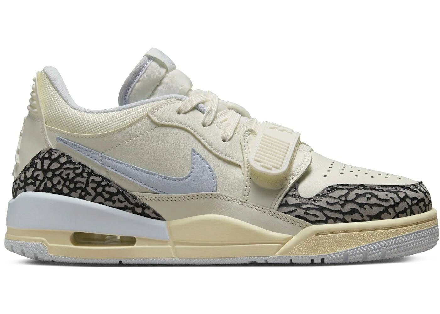 ナイキ ジョーダン レガシー 薄墨色 シメント 薄墨色 黒いこと 黒いこと WOMEN\u0027S スニーカー レディース JORDAN LEGACY 312 LOW SAIL CEMENT GREY BLACK FOOTBALL (WOMEN\u0027S) / SAIL CEMENT GREY BLACK FOOTBALL スニーカー-靴-レディース靴