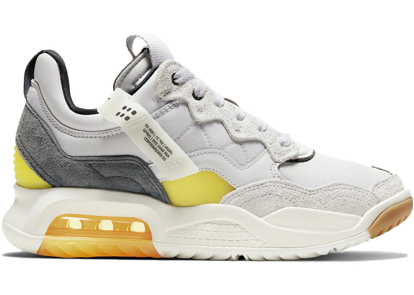 ナイキ ジョーダン 黄色 イエロー 灰色 グレー 白色 ホワイト WOMEN'S スニーカー レディース JORDAN MA2 OPTI YELLOW (WOMEN'S) / OPTI YELLOW GREY WHITE|スニケス
