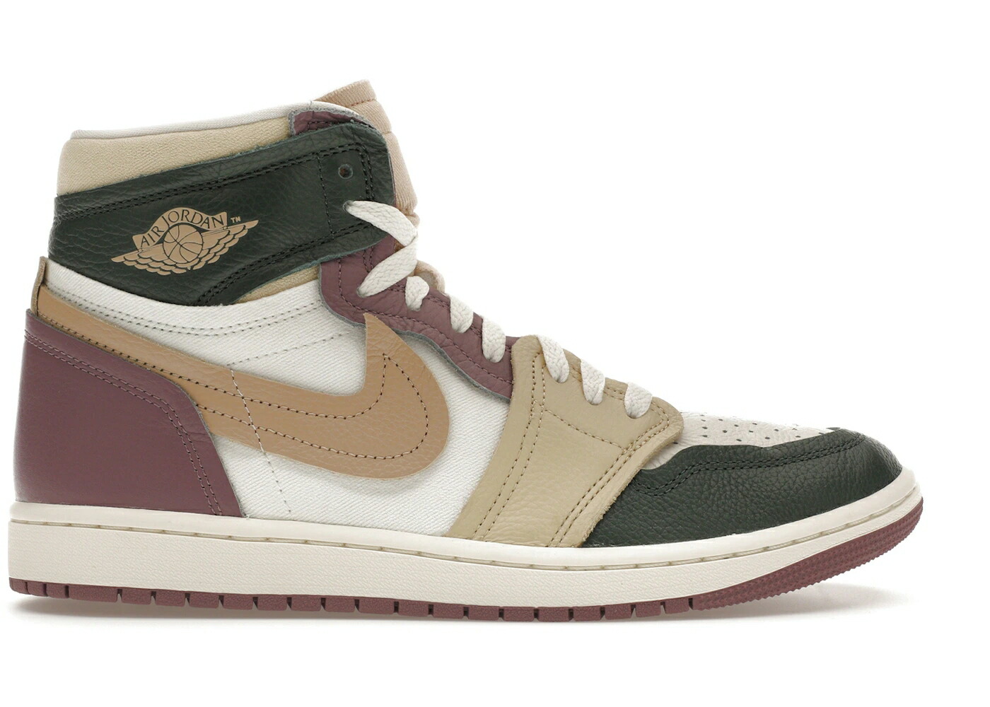 ナイキ ジョーダン ハイ 翡翠 ジェード WOMEN スニーカー レディース JORDAN 1 HIGH METHOD OF MAKE GALACTIC JADE (WOMEN) / GALACTIC JADE DESERT SAIL