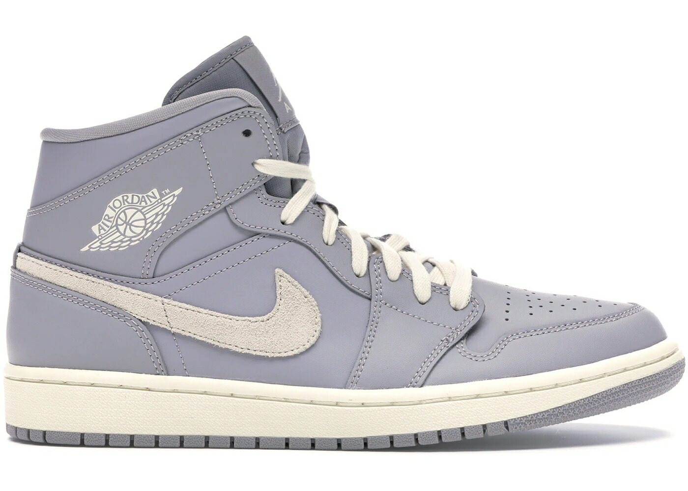 ナイキ ジョーダン ミッド 薄墨色 薄墨色 象牙色 WOMEN\u0027S スニーカー レディース JORDAN 1 MID ATMOSPHERE GREY PALE IVORY (WOMEN\u0027S) / ATMOSPHERE GREY PALE IVORY