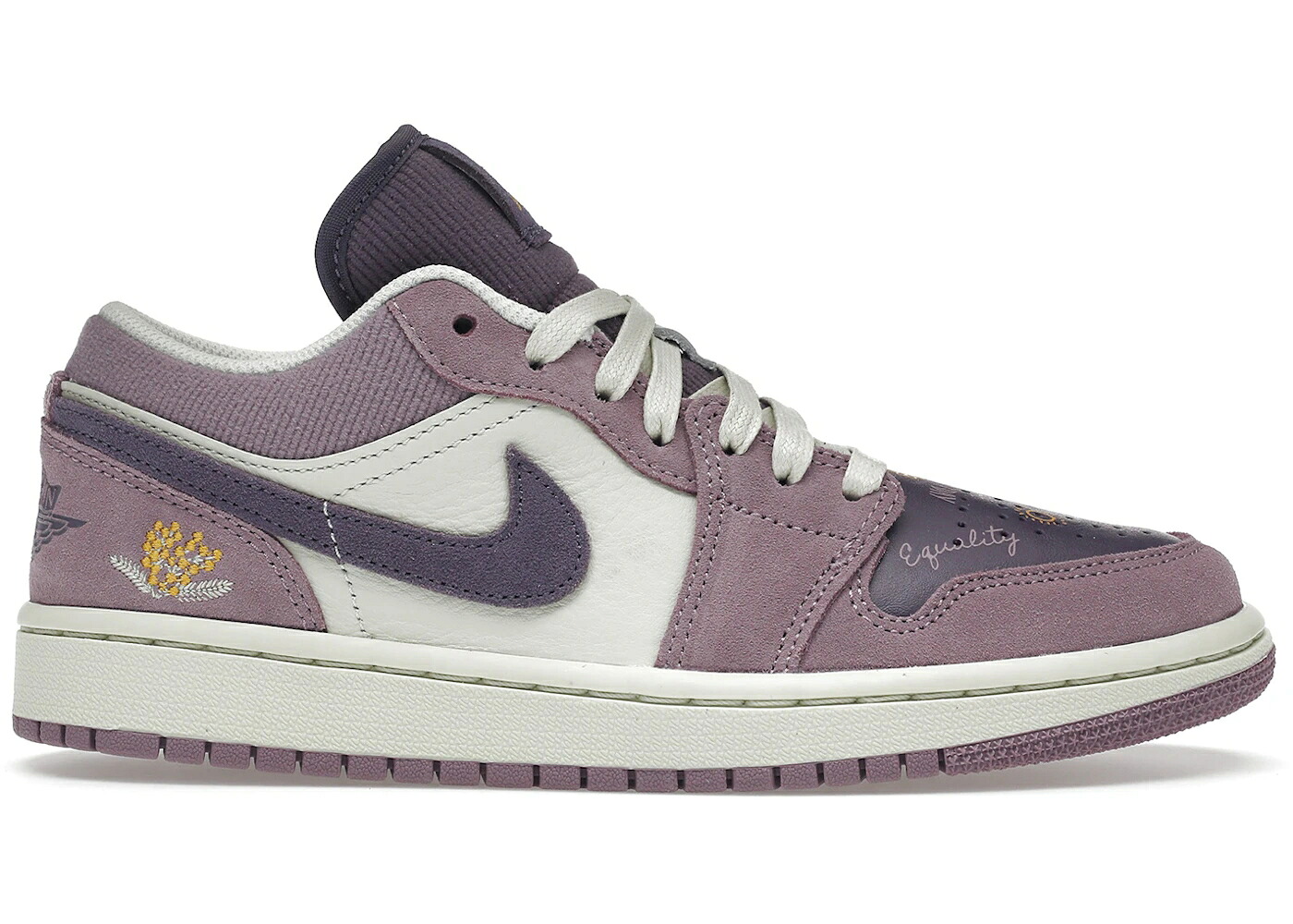 ナイキ ジョーダン 紫 パープル WOMEN\u0027S スニーカー レディース JORDAN 1 LOW UNITY (WOMEN\u0027S) / PURPLE SMOKE SAIL PURPLE