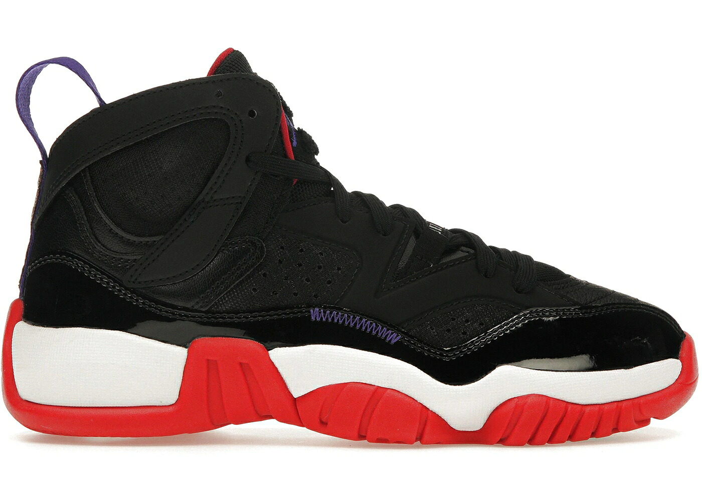 ナイキ ジョーダン ジャンプマン ラプターズ 黒色 ブラック 赤 レッド コンコルド コンコード WOMEN'S スニーカー レディース JORDAN JUMPMAN TWO TREY RAPTORS (WOMEN'S) / BLACK TRUE RED DARK CONCORD