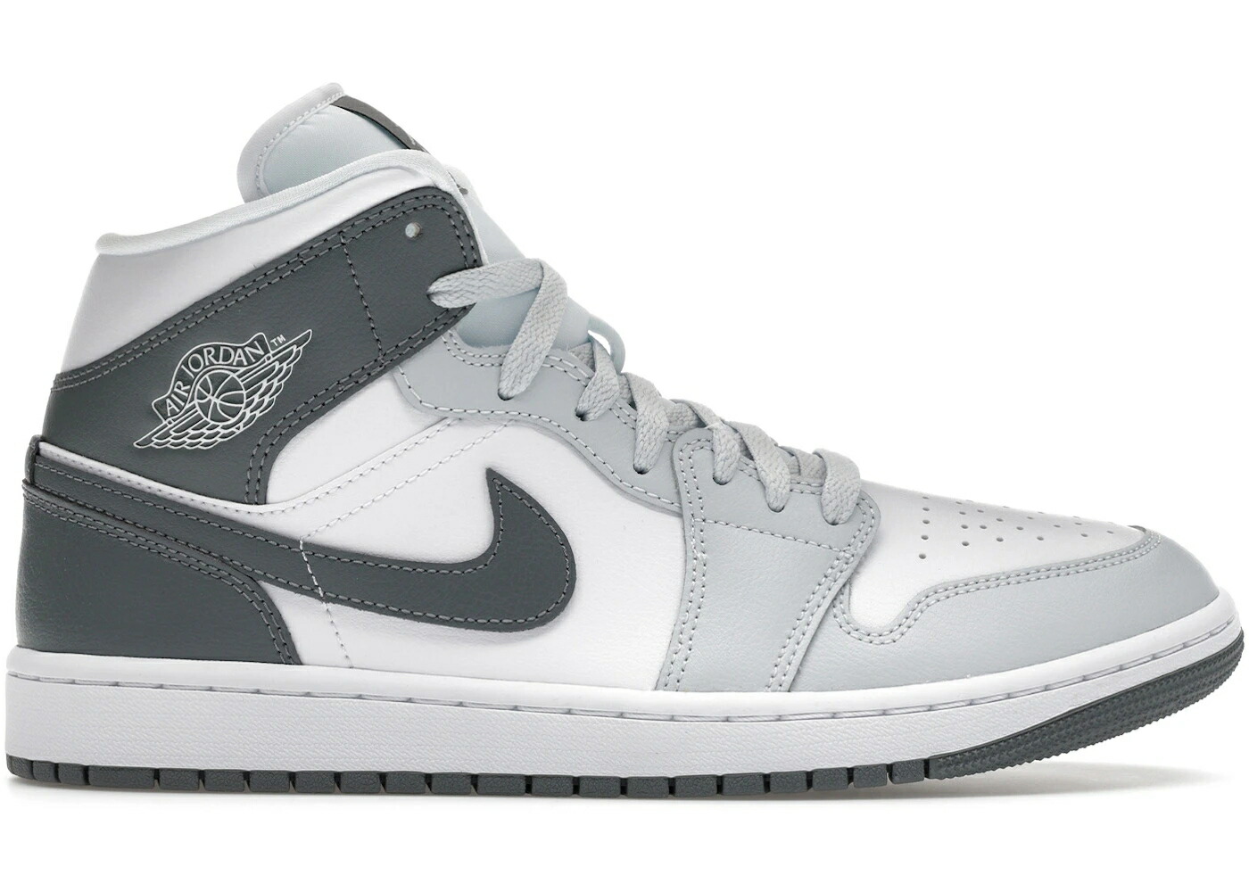ナイキ ジョーダン ミッド 白色 ホワイト 灰色 グレー ピュア プラチナム WOMEN'S スニーカー レディース JORDAN 1 MID WHITE SMOKE GREY (WOMEN'S) / WHITE PURE PLATINUM SMOKE GREY 22,995円