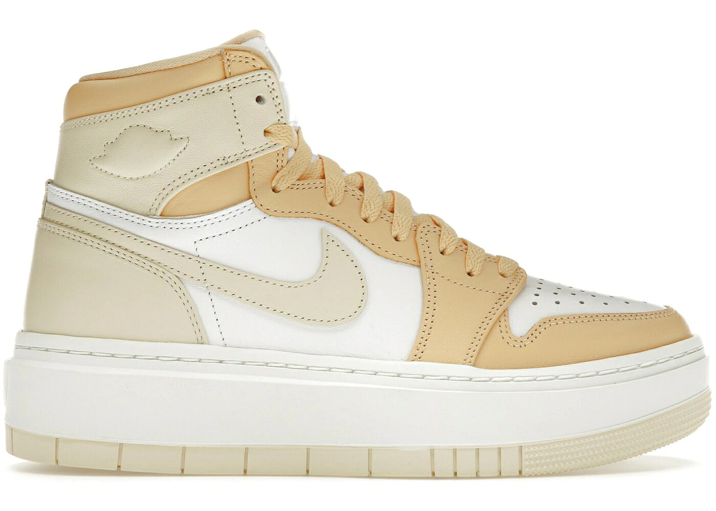 ナイキ ジョーダン ご機嫌 ゴールド 白いこと 白いこと WOMEN\u0027S スニーカー レディース JORDAN 1 ELEVATE HIGH CELESTIAL GOLD (WOMEN\u0027S) / CELESTIAL GOLD WHITE SAIL MUSLIN