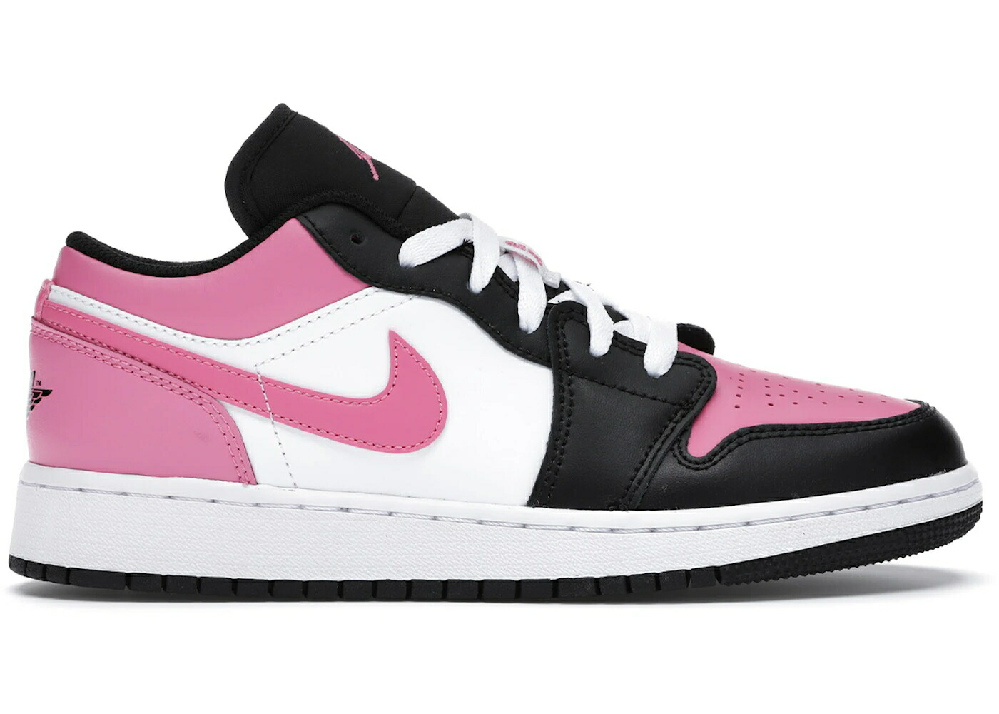 ナイキ ジョーダン 白いこと 白いこと 黒いこと 黒いこと お坊っちゃん キッズ JORDAN 1 LOW PINKSICLE (GS) / WHITE BLACK PINKSICLE もの言う花 マタニティ スニーカー