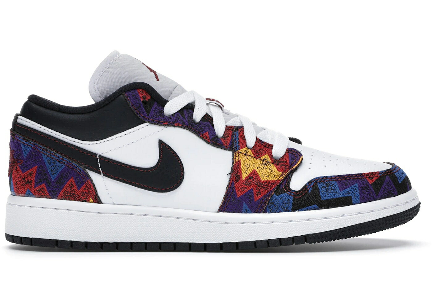 ナイキ ジョーダン ネット 白色 ホワイト チーム 赤 レッド ジュニア キッズ JORDAN 1 LOW NOTHING BUT NET (GS) / WHITE DARK OBSIDIAN TEAM RED ベビー マタニティ スニーカー