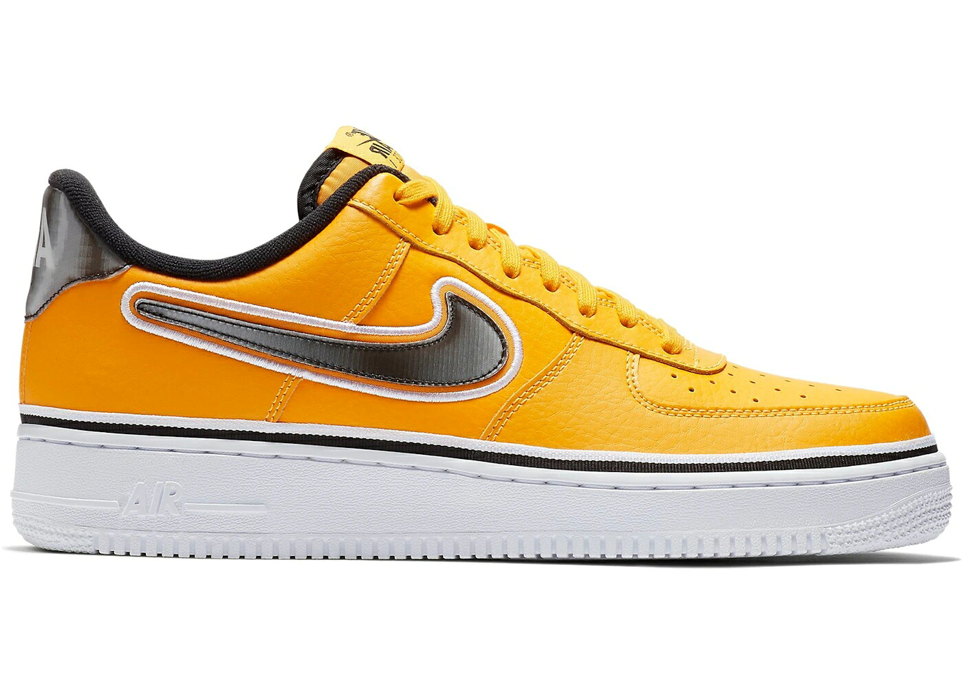 ナイキ ゴールド 黒いこと 黒いこと 白いこと 白いこと 空軍 スニーカー メンズ NIKE AIR FORCE 1 LOW SPORT NBA UNIVERSITY GOLD / UNIVERSITY GOLD BLACK WHITE