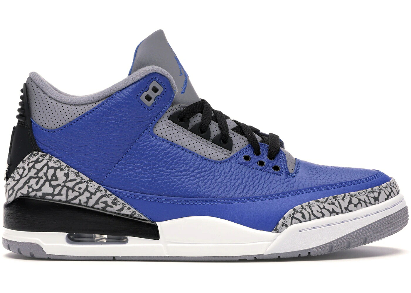 ナイキ ジョーダン 薄墨色 シメント スニーカー メンズ JORDAN 3 RETRO VARSITY ROYAL CEMENT / VARSITY ROYAL VARSITY ROYAL