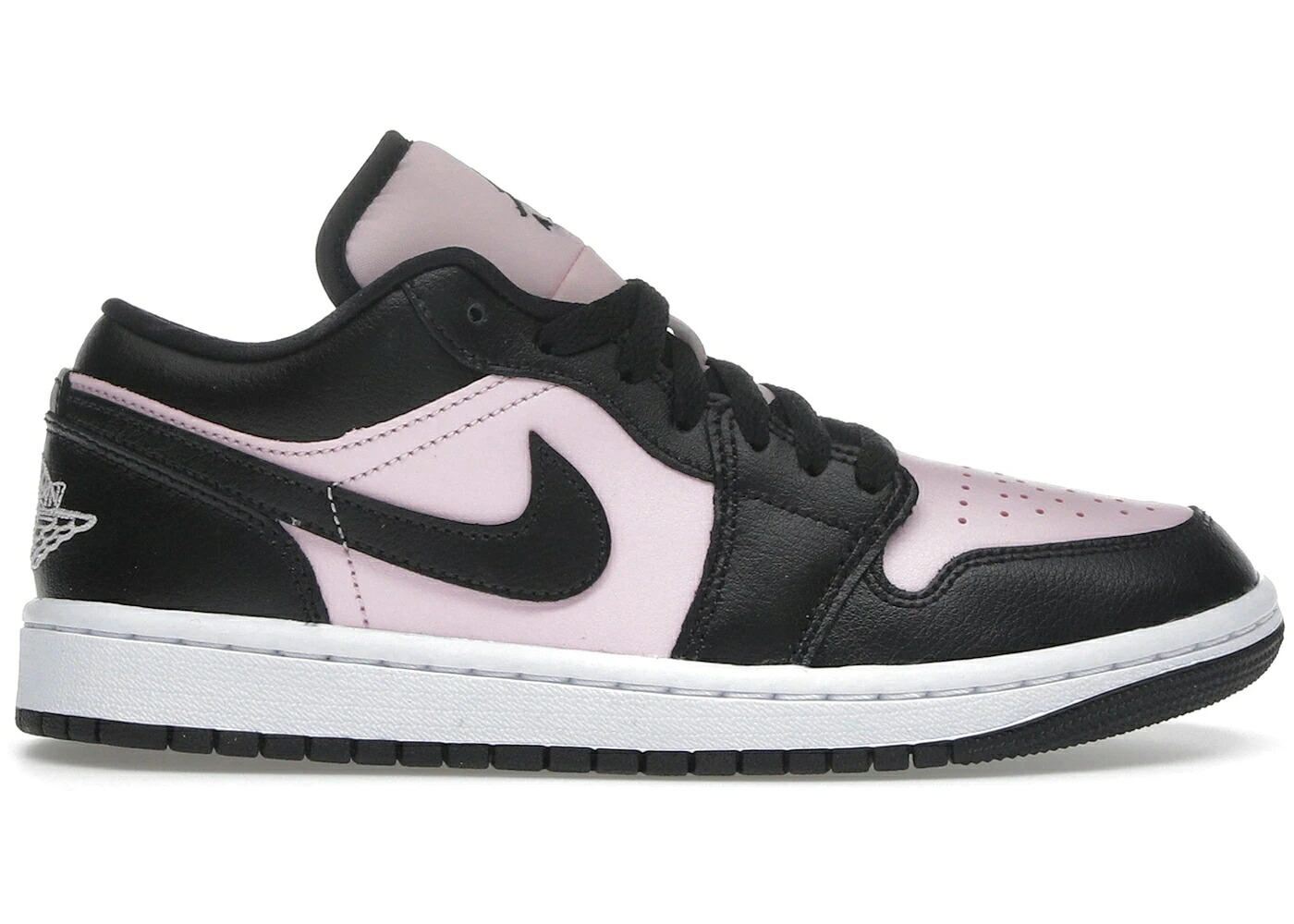 ナイキ ジョーダン サクラ色 黒いこと 黒いこと 白いこと 白いこと WOMEN\u0027S スニーカー レディース JORDAN 1 LOW PINK FOAM BLACK (WOMEN\u0027S) / PINK FOAM WHITE BLACK スニーカー-レディース靴