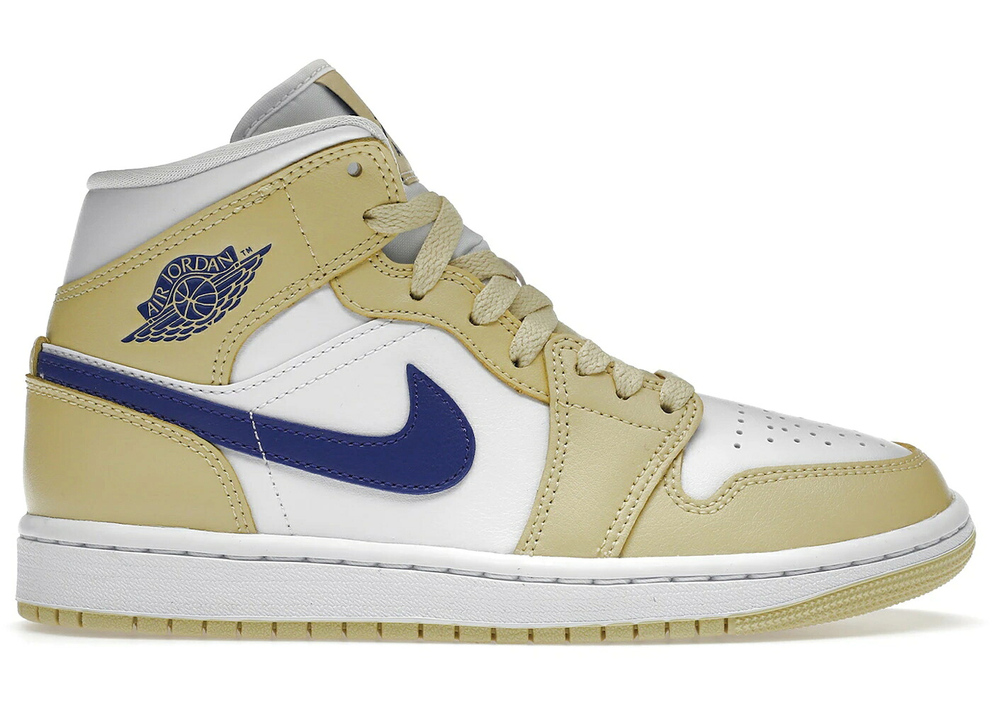 ナイキ ジョーダン ミッド 白いこと 白いこと WOMEN\u0027S スニーカー レディース JORDAN 1 MID LEMON WASH LAPIS (WOMEN\u0027S) / LEMON WASH LAPIS WHITE