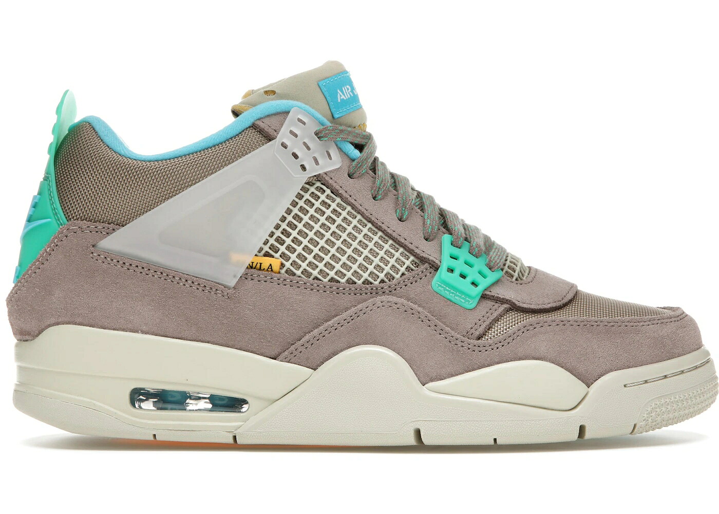 ナイキ ジョーダン ユニオン 青色 ブルー カーキ ローマ スニーカー メンズ JORDAN 4 RETRO SP 30TH ANNIVERSARY UNION TAUPE HAZE / TAUPE HAZE BLUE FURY KHAKI ROMA
