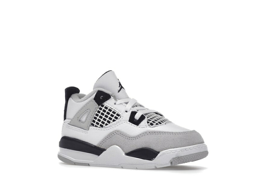 ナイキ ジョーダン JORDAN 黒色 ブラック 赤ちゃん 【 4 RETRO MILITARY BLACK BABY WHITE BLACKNEUTRAL GREY 】