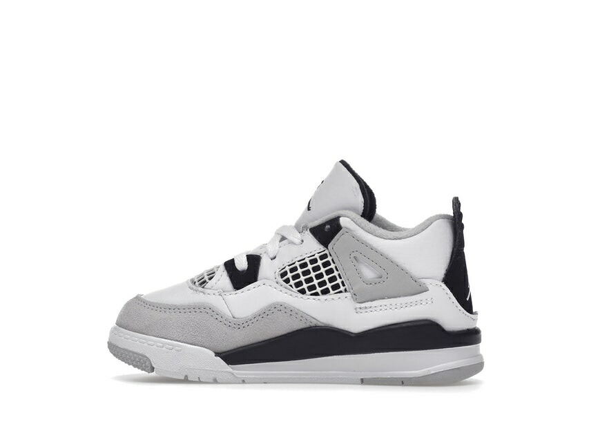 ナイキ ジョーダン JORDAN 黒色 ブラック 赤ちゃん 【 4 RETRO MILITARY BLACK BABY WHITE BLACKNEUTRAL GREY 】