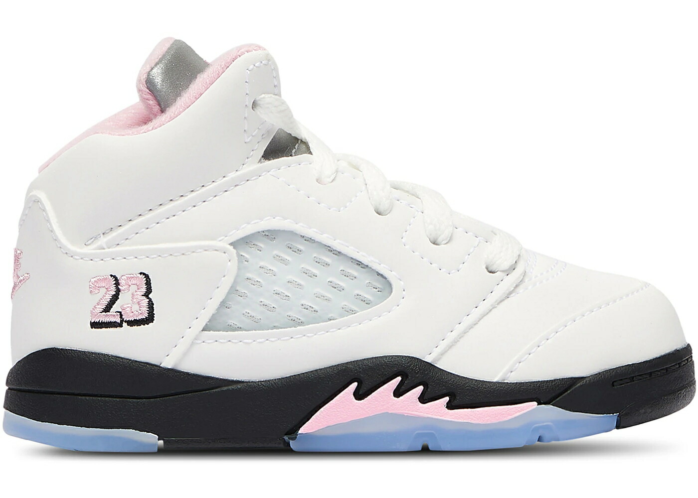 ナイキ ジョーダン さくら色 白いこと 白いこと 黒いこと 黒いこと お坊っちゃん キッズ JORDAN 5 RETRO MEDIUM SOFT PINK (TD) / WHITE MEDIUM SOFT PINK BLACK