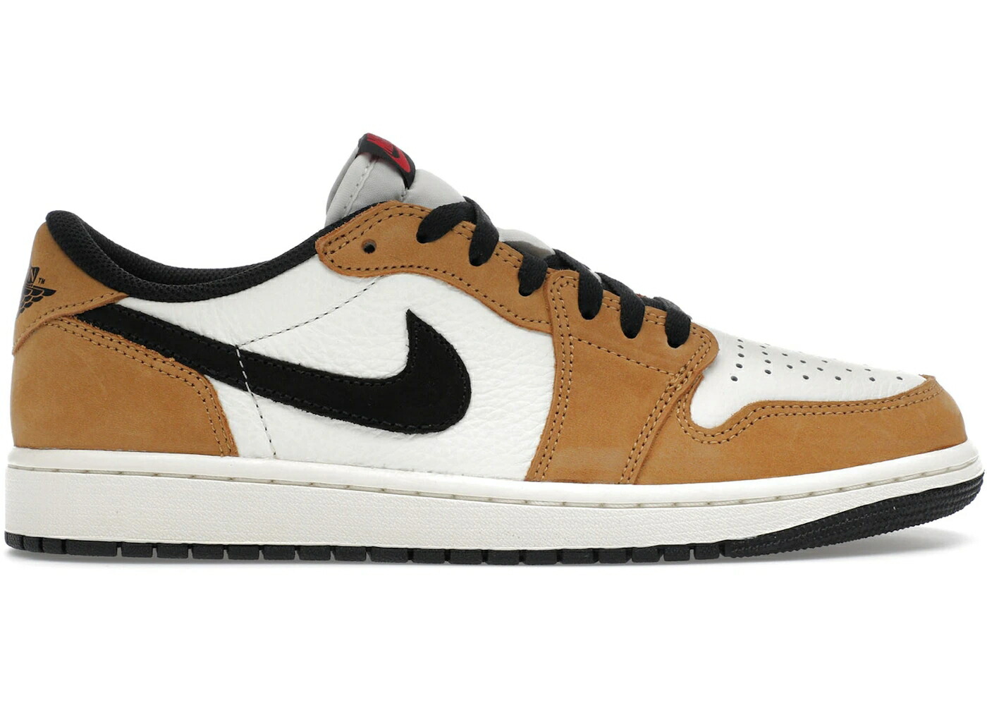 ナイキ ジョーダン 洟垂れ小僧 黒いこと 黒いこと スニーカー メンズ JORDAN 1 LOW OG ROOKIE OF THE YEAR / SAIL BLACK GOLDEN HARVEST GYM スニーカー-靴
