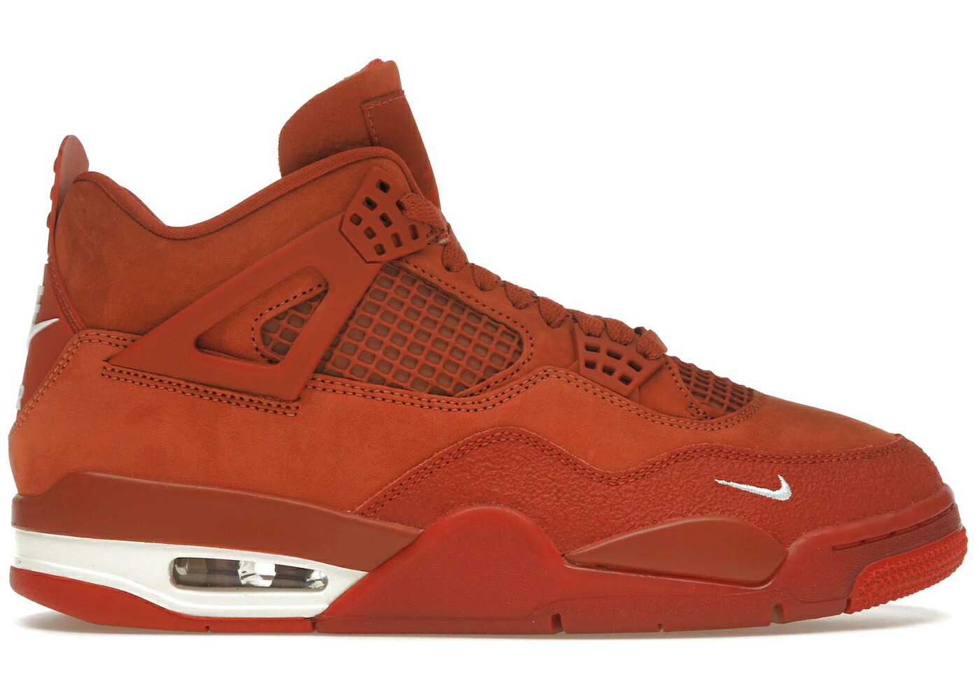 ナイキ ジョーダン 橙 オレンジ色 スニーカー メンズ JORDAN AIR 4 RETRO OG SP NIGEL SYLVESTER BRICK BY / FIREWOOD ORANGE SAIL CINNABAR