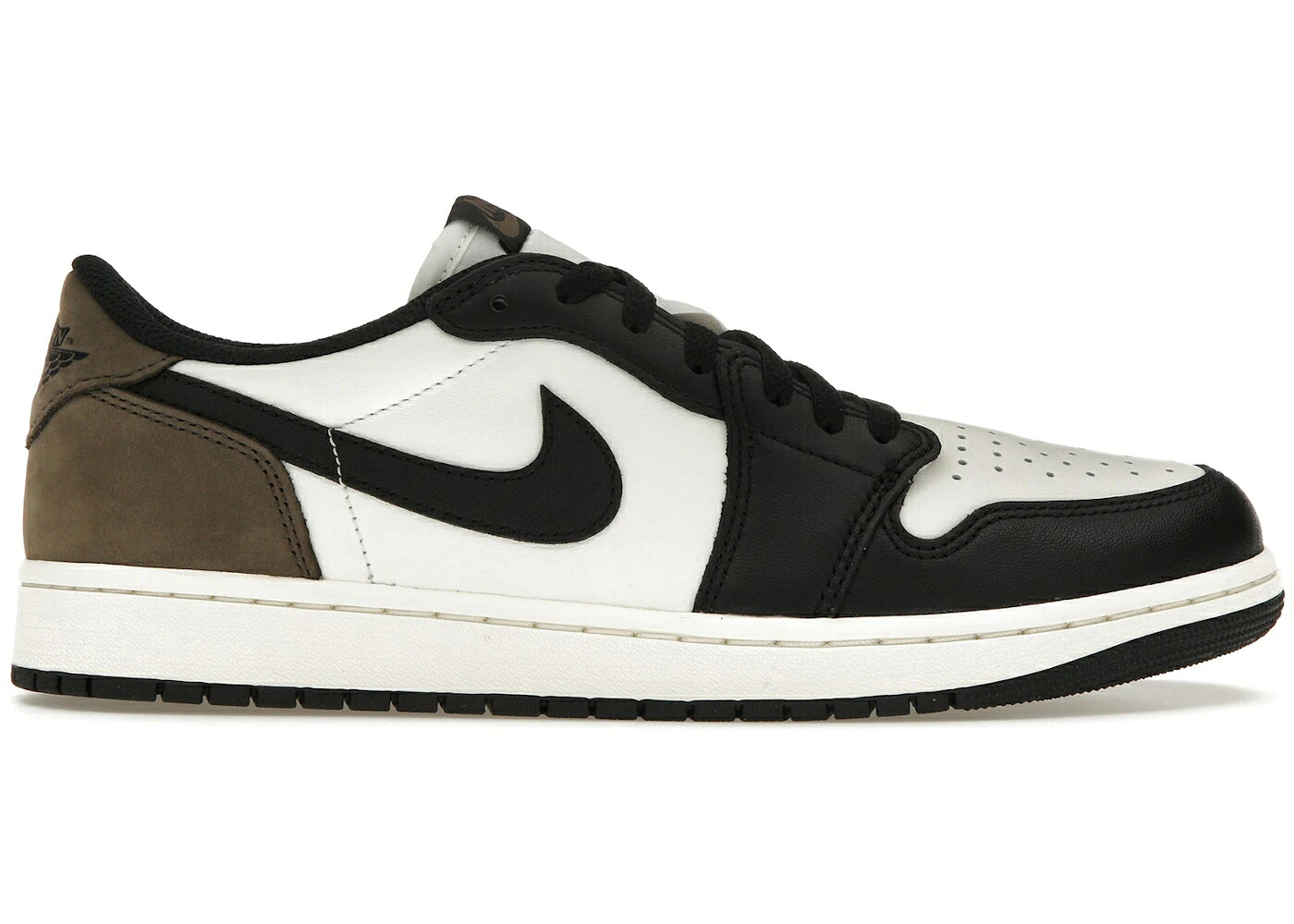 ナイキ ジョーダン 白いこと 白いこと 黒いこと 黒いこと スニーカー メンズ JORDAN 1 RETRO LOW OG MOCHA / WHITE BLACK DARK MOCHA