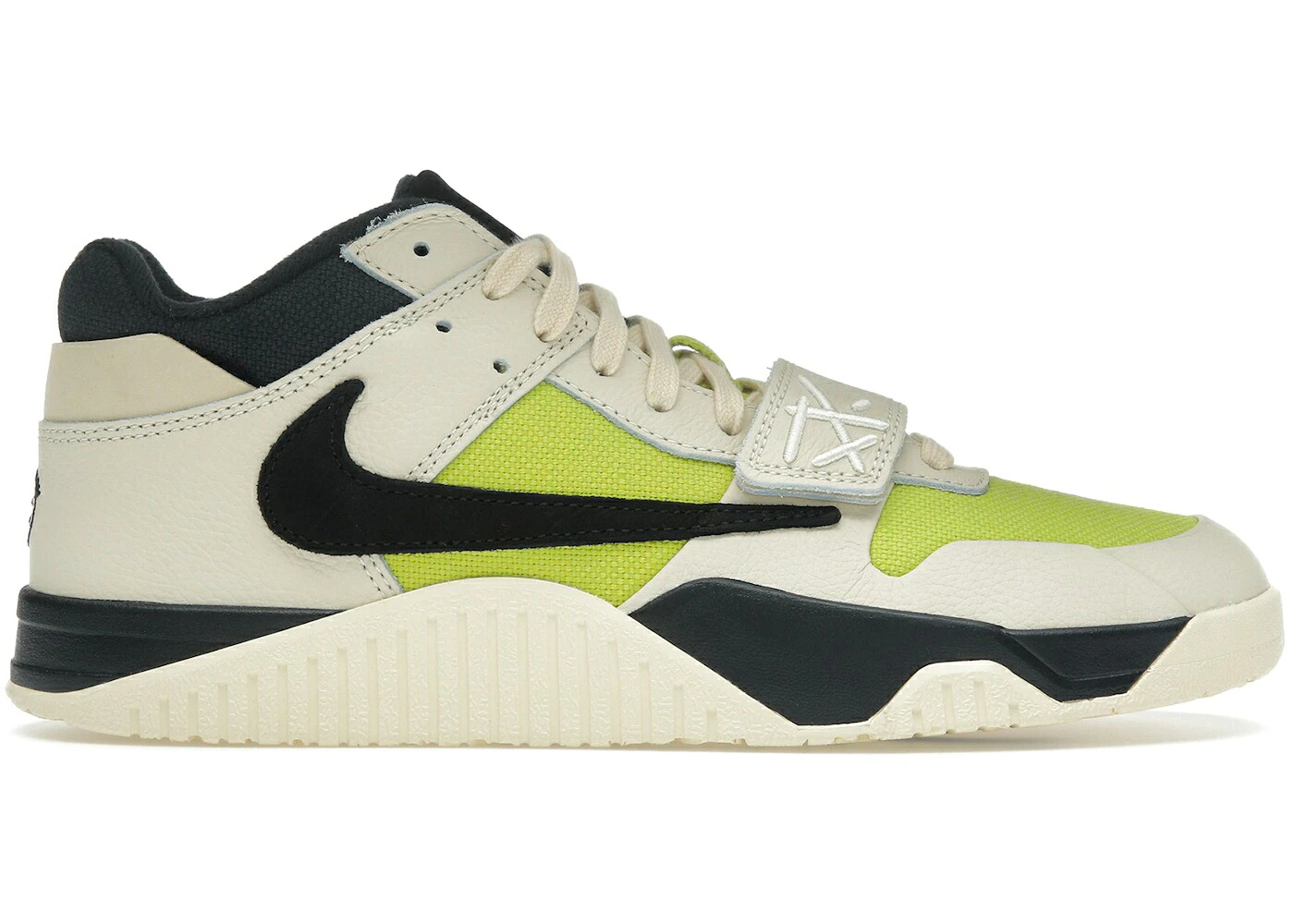 ナイキ ジョーダン 飛び降りるマン 黒いこと 黒いこと トラヴィススコット スニーカー メンズ JORDAN JUMPMAN JACK TR TRAVIS SCOTT BRIGHT CACTUS / MUSLIN BLACK BRIGHT CACTUS
