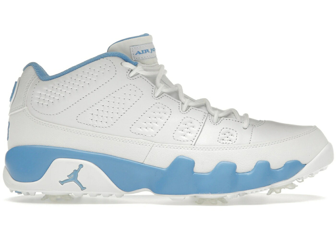 ナイキ ジョーダン ゴルフ 白いこと 白いこと 青味 青み スニーカー メンズ JORDAN 9 RETRO LOW GOLF WHITE UNIVERSITY BLUE / WHITE UNIVERSITY BLUE WHITE