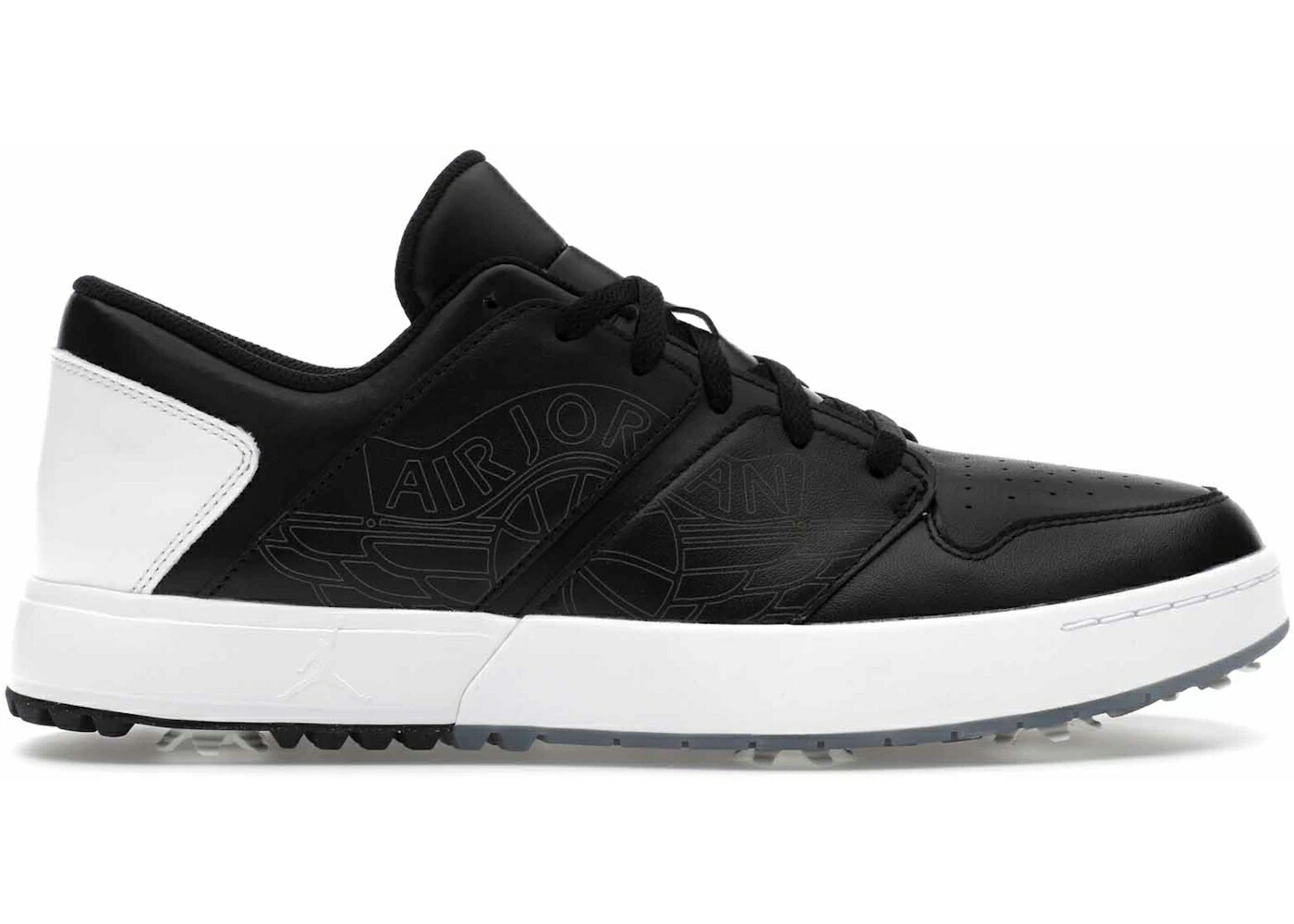 ナイキ ジョーダン ゴルフ 黒色 ブラック 白色 ホワイト クール 灰色 グレー スニーカー メンズ JORDAN NU RETRO 1 LOW GOLF BLACK WHITE / BLACK WHITE COOL GREY