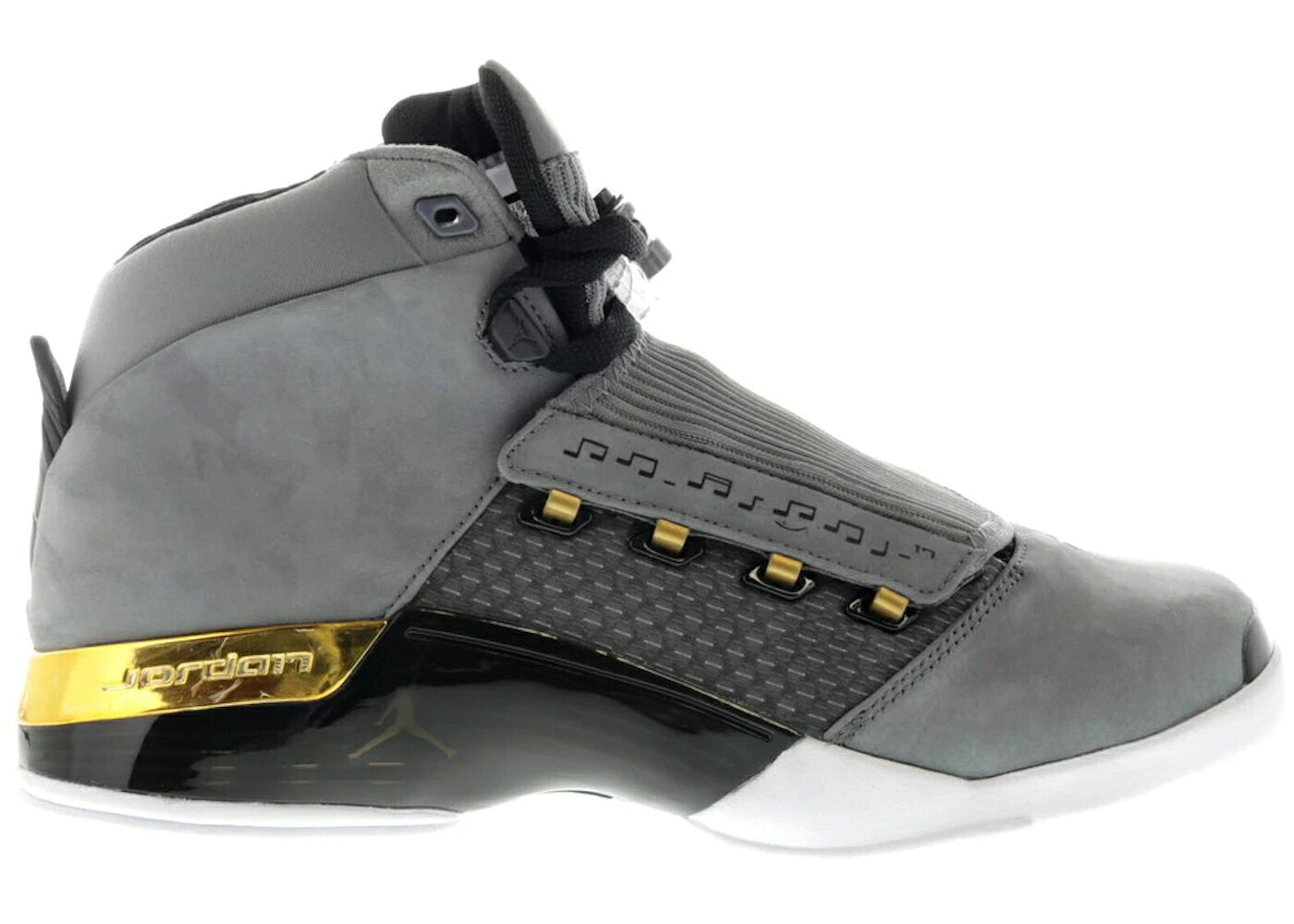 ナイキ ジョーダン クール 灰色 グレー ゴールド 黒色 ブラック スニーカー メンズ JORDAN 17 RETRO TROPHY ROOM (WITH T-SHIRT) / COOL GREY METALLIC GOLD BLACK