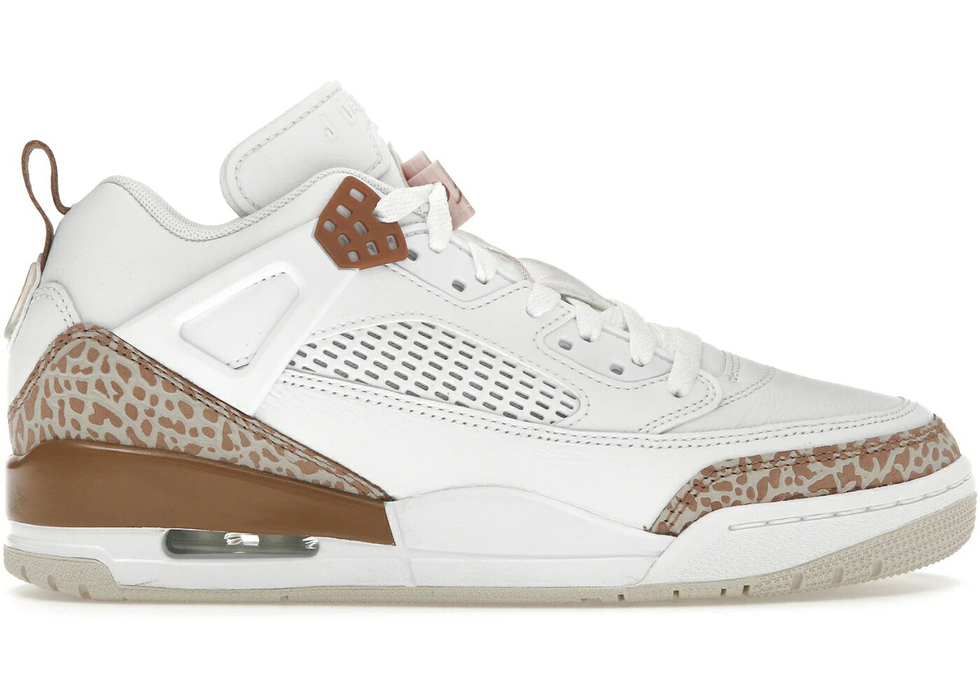 ナイキ ジョーダン 赤銅色 赤銅色 白いこと 白いこと サクラ色 オックスフォード スニーカー メンズ JORDAN SPIZIKE LOW ARCHAEO BROWN / WHITE PINK OXFORD ARCHAEO BROWN