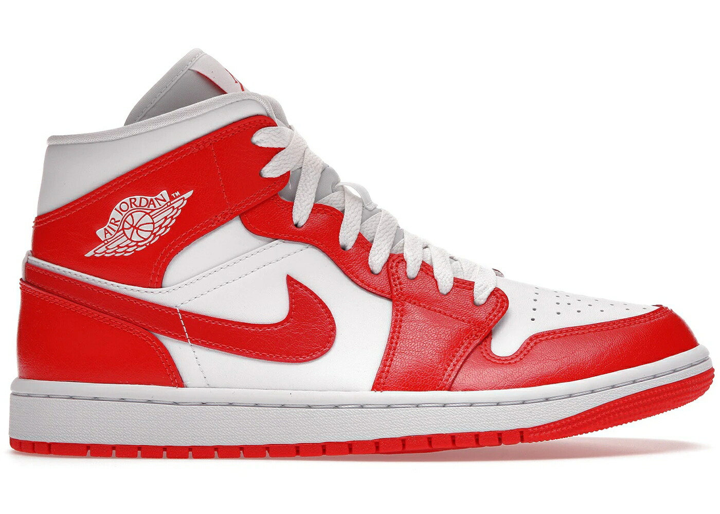 ナイキ ジョーダン ミッド シラクーザ 白いこと 白いこと 赤 赤いこと WOMEN\u0027S スニーカー レディース JORDAN 1 MID SYRACUSE (WOMEN\u0027S) / WHITE WHITE HABANERO RED