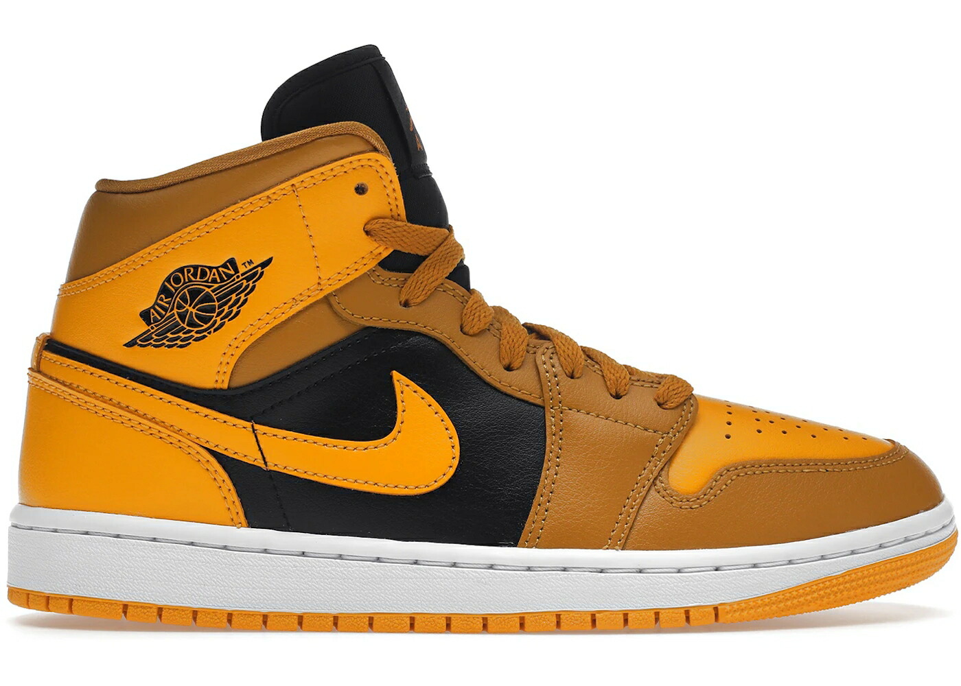 ナイキ ジョーダン ミッド 黒いこと 黒いこと 白いこと 白いこと WOMEN\u0027S スニーカー レディース JORDAN 1 MID CHUTNEY TAXI (WOMEN\u0027S) / CHUTNEY BLACK WHITE TAXI