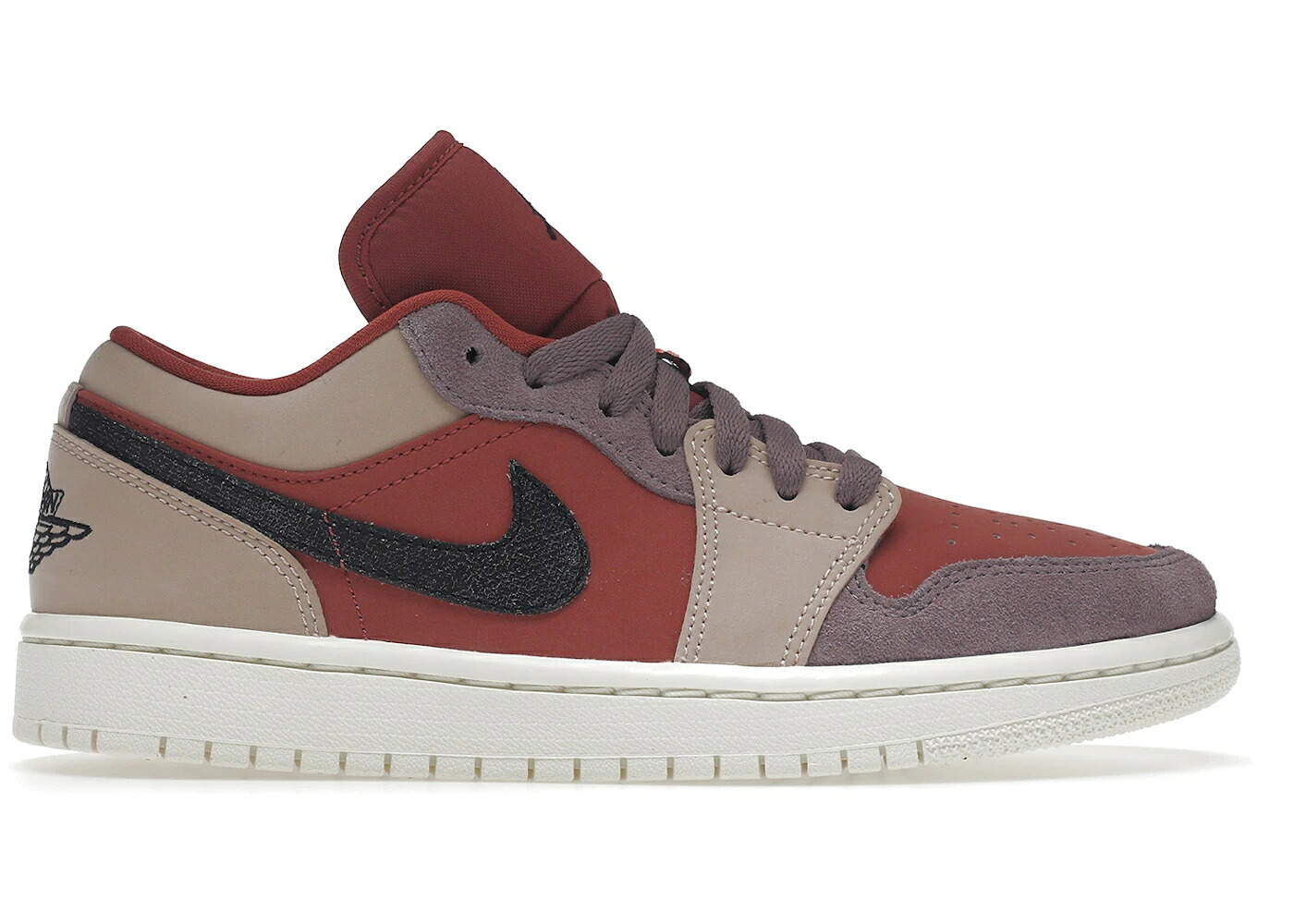 ナイキ ジョーダン 黒いこと 黒いこと 紫 パープル WOMEN\u0027S スニーカー レディース JORDAN 1 LOW CANYON RUST (WOMEN\u0027S) / CANYON RUST BLACK PURPLE SMOKE